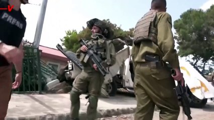 Israel Says Border Is Secure After Airstrikes Target Government Buildings In Gaza