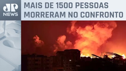 Fortes explosões atingem Faixa de Gaza nesta terça-feira (10)