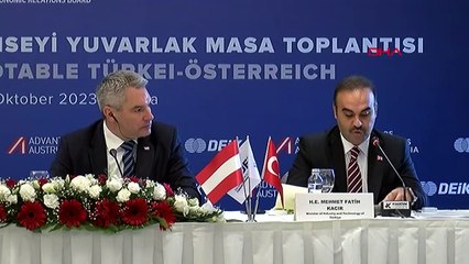 Ministre Kacır: La mise à jour de l'accord d'union douanière accélérera les relations entre la Turquie et l'Autriche