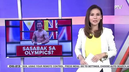 Dating Senador Manny Pacquiao, target makasali sa 2024 Paris Olympics