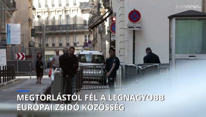 Megtorlástól fél a legnagyobb európai zsidó közösség