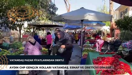 Vatandaş pazar fiyatlarından dertli
