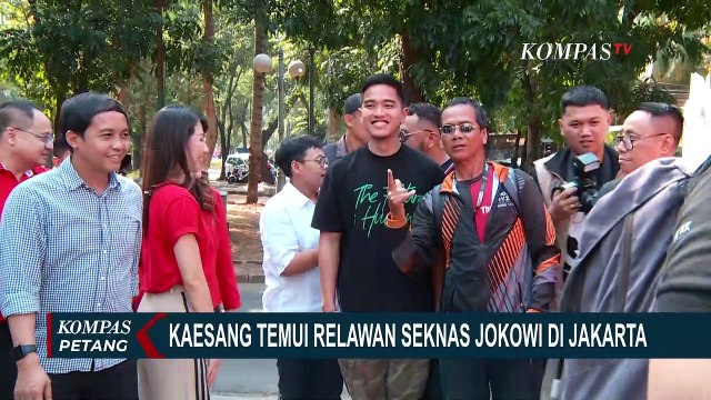 Bersama Giring Ganesha, Ketum PSI Kaesang Pangarep Temui Relawan Seknas Jokowi di Jakarta!