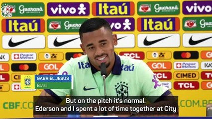 No rifts between Jesus and Ederson despite fiery Arsenal-Man City affair