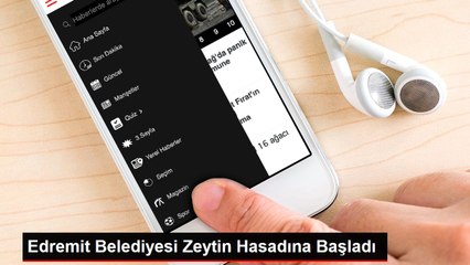 Edremit Belediyesi Zeytin Hasadına Başladı