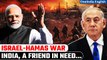 Israel-Hamas War|PM Modi speaks to Israel PM Benjamin Netanyahu|A Diplomatic Balancing Act|OneIndia