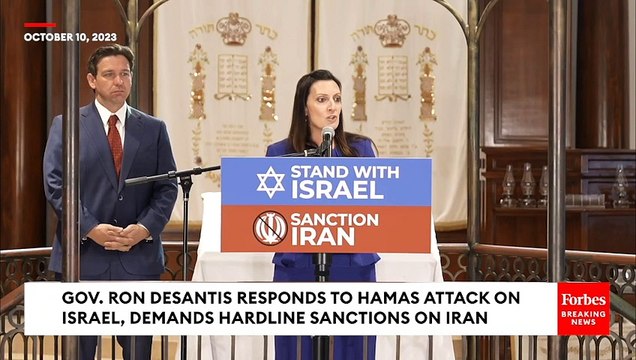 BREAKING NEWS: DeSantis Demands Biden Impose Hardline Sanctions On Iran After Hamas Attack On Israel
