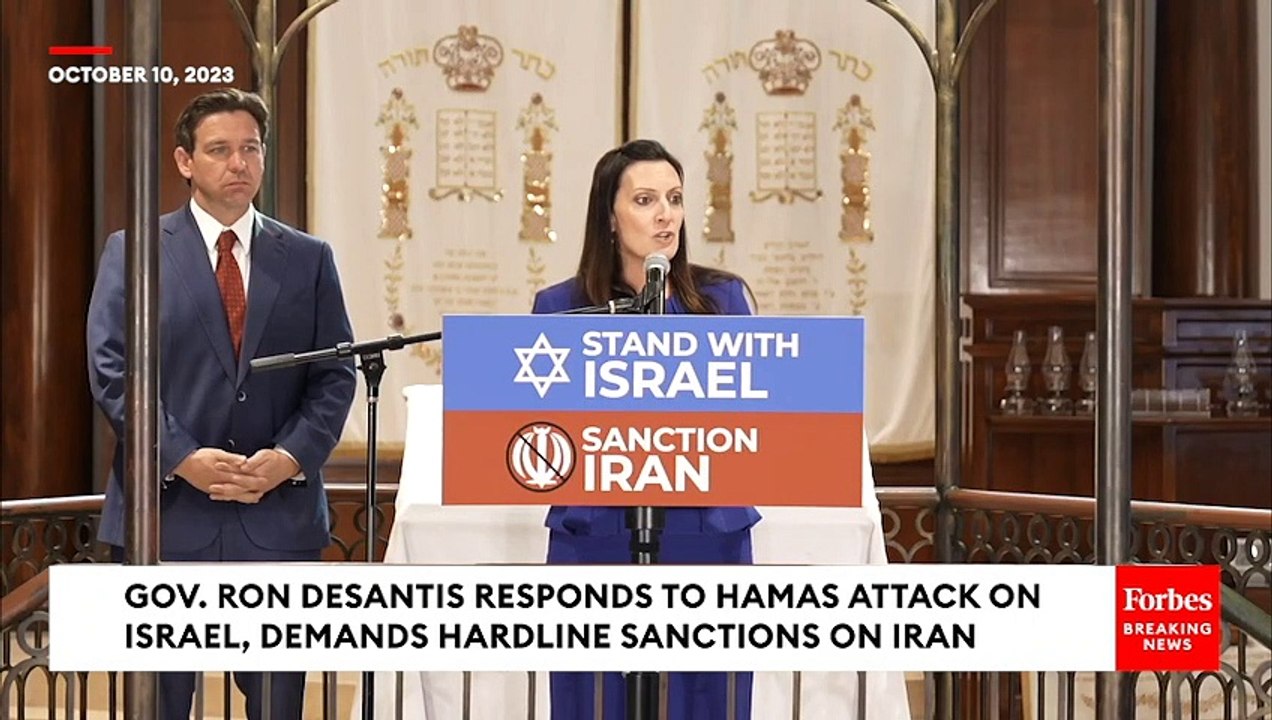 BREAKING NEWS: DeSantis Demands Biden Impose Hardline Sanctions On Iran After Hamas Attack On Israel