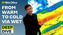 Deep Dive 10/10/2023 – A wet then cold change in our weather – Met Office weekly weather forecast UK