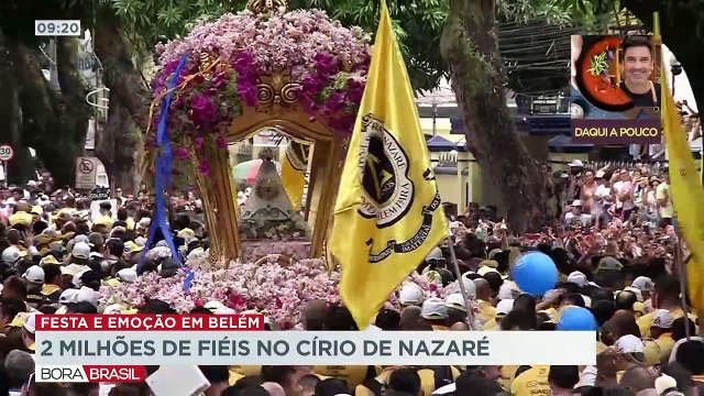 Emoção em Belém: 2 milhões de fiéis no Círio de Nazaré