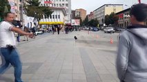 Çorum'da Şehir Merkezinde Unutulan Sırt Çantası Paniğe Yol Açtı