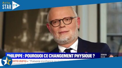 Édouard Philippe métamorphosé revient sur son alopécie : "J'ai perdu mes sourcils…"