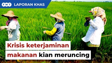 Krisis keterjaminan makanan kian meruncing, Malaysia perlu perubahan drastik