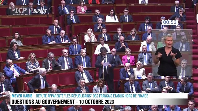 Attaque du Hamas - Regardez le député LR Meyer Habib ému aux larmes à l'Assemblée Nationale: Nous venons de vivre le 11 septembre de l'Etat juif