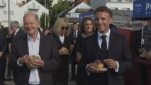 Consultazioni governi Scholz e Macron sigillate dal panino di pesce