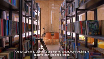 - The Qualities of a Great Teacher