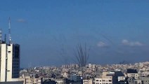إطلاق صواريخ من قطاع غزة باتجاه مدينة عسقلان الإسرائيلية