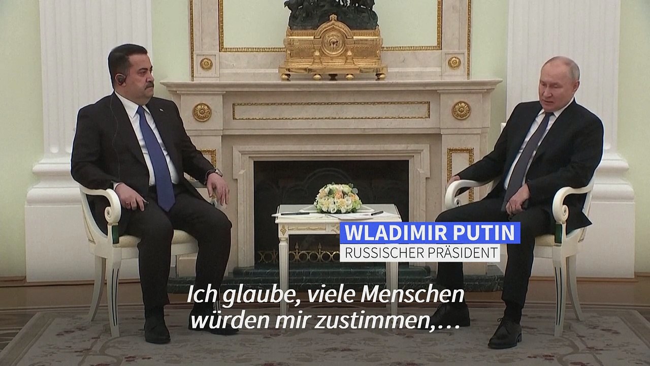 Putin: Eskalation in Nahost zeigt 'Versagen' der USA