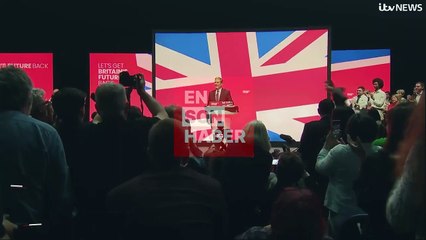 İngiltere'de muhalefet lideri Starmer'in konuşmasını kesen protesto