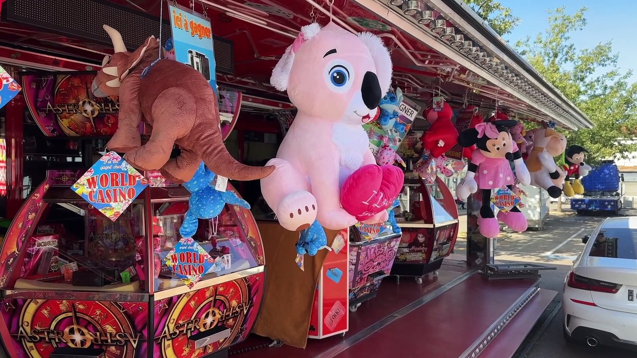 Derniers préparatifs pour la vogue de Firminy