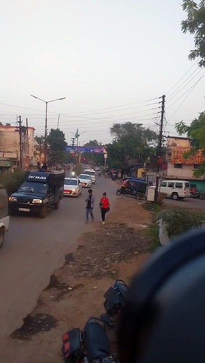 विधानसभा चुनाव पूर्व निकाली गई फ्लैग मार्च