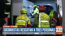 Tres personas aprehendidas tras ser captados secuestrando a una joven