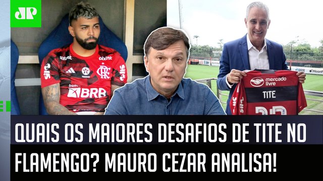 ISSO EU QUERO VER! Como é que o Tite VAI FAZER para o Gabigol... Mauro Cezar ANALISA o Flamengo!
