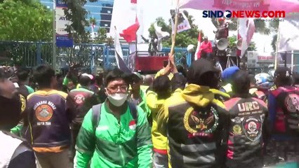 Wacana Jam Kerja Ojol, Massa Nyaris Ricuh Geruduk Kemnaker