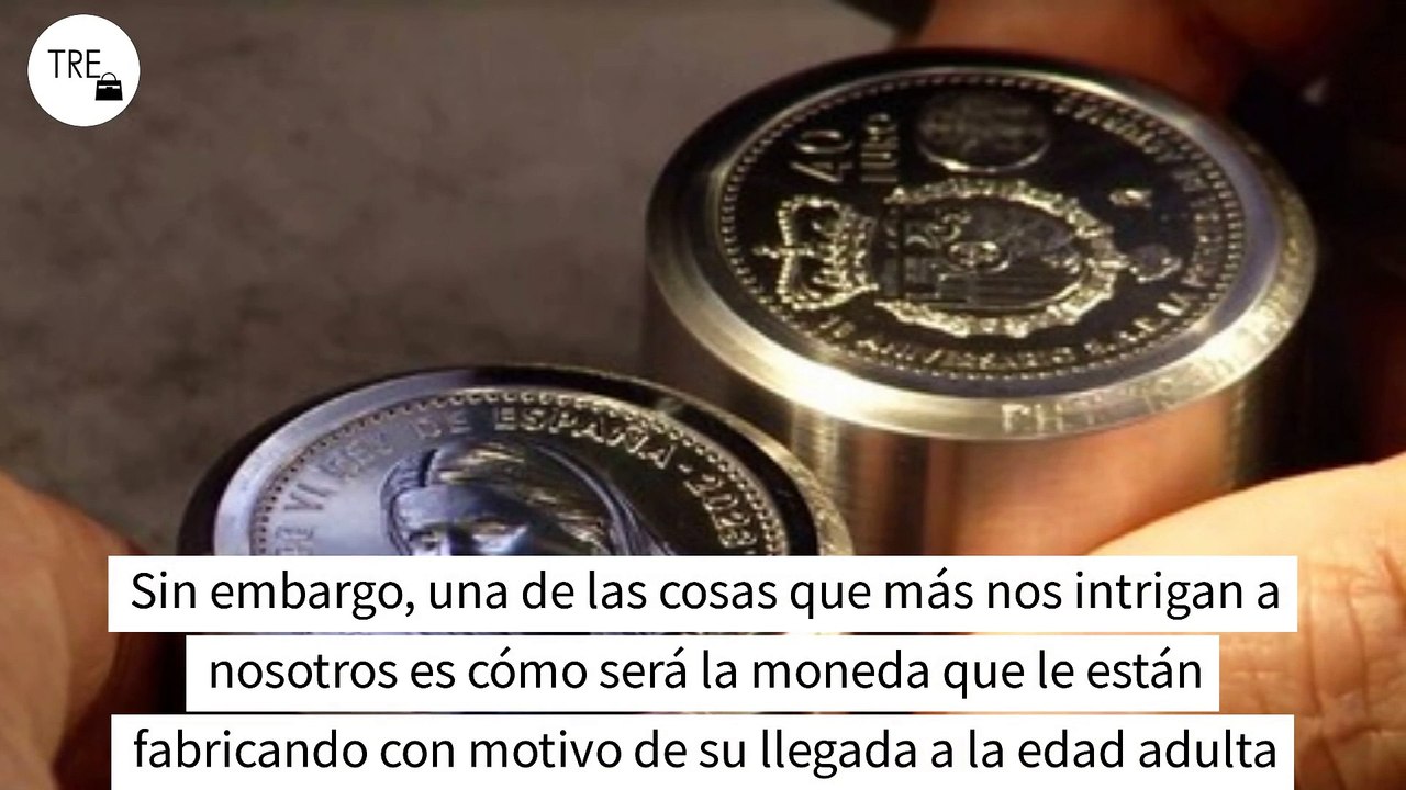 Primeras imágenes de la fotografía que se usará de Leonor para la fabricación de su moneda