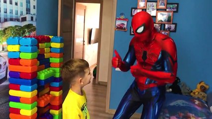 Funny story for kids about my new friend appeared from the TV and we play cars together