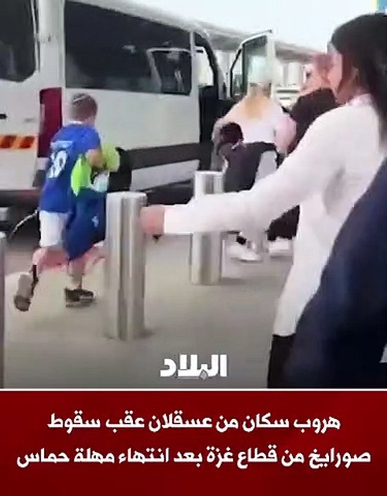 هروب سكان من عسقلان عقب سقوط صورايخ من قطاع غزة
