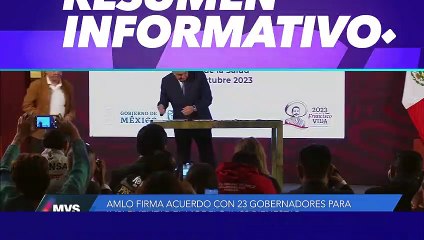 MVS tv Avance Noticias 10 octubre 2023