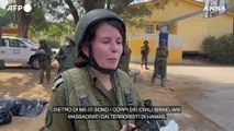Israele, una soldatessa: 