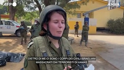 Israele, una soldatessa: "Hamas deve pagare"