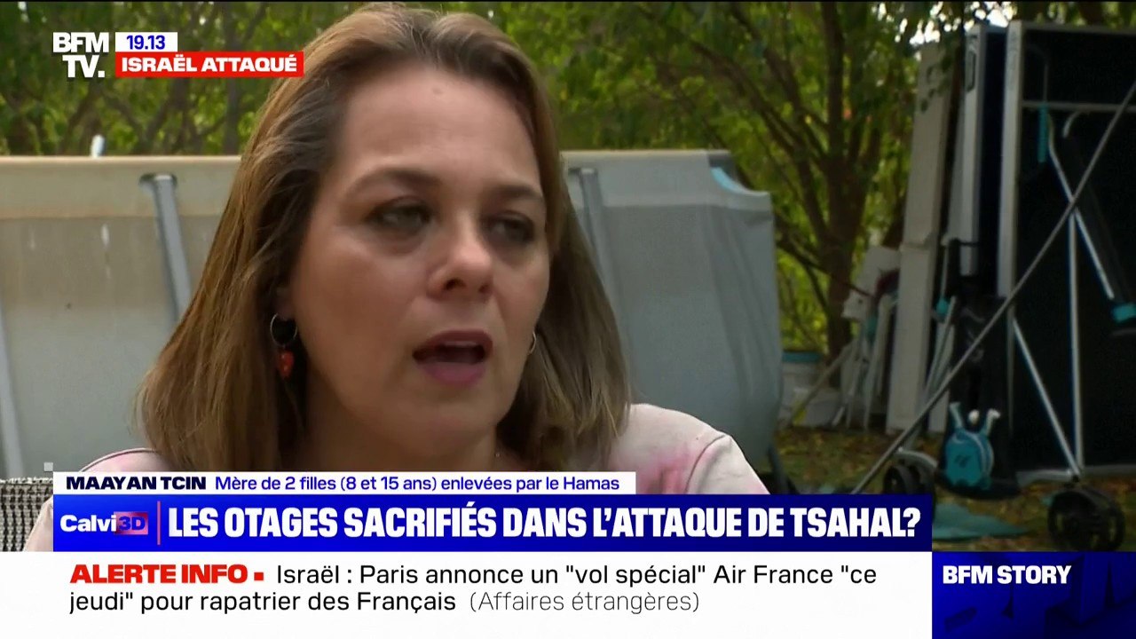 "Soyez fortes, vous êtes des héroïnes": Le message de la mère de deux filles de 8 et 15 ans enlevées par le Hamas