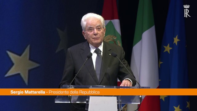 Mattarella Serve l'impegno di tutti per la piena riuscita del Pnrr