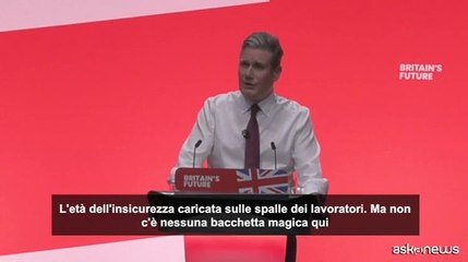 Gb, leader opposizione Starmer: "Serve un decennio di rinnovamento"