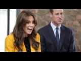VIDEO: PHOTOS Kate Middleton : Veste jaune vif et boucles d'oreille très spéciales, une tenue symbol