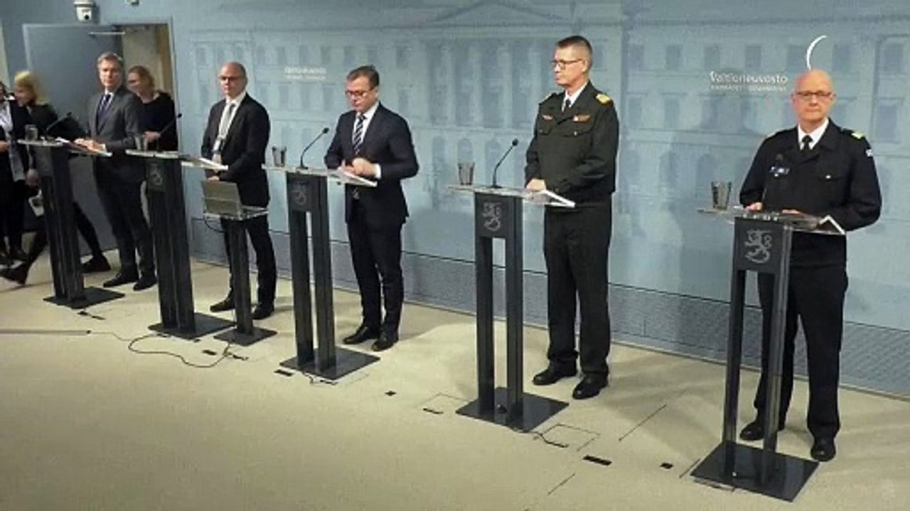 Finnland: Schaden an Gaspipeline wohl durch 'äußere Einwirkung'
