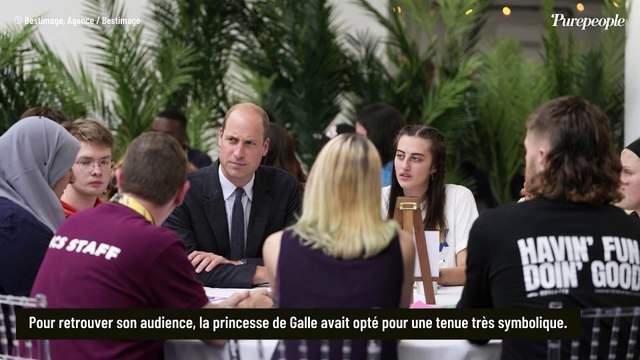 PHOTOS Kate Middleton : Veste jaune vif et boucles d'oreille très spéciales, une tenue symbolique pour la princesse