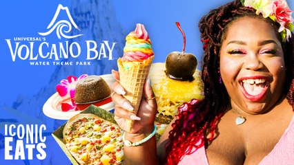 Trying 18 Of The Most Popular Food + Drinks At Volcano Bay