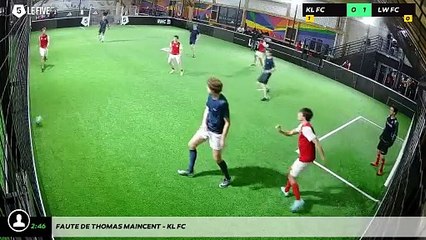 Faute de Thomas MAINCENT - KL FC