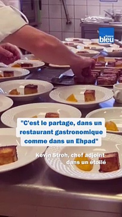 À Vouillé dans la Vienne, un digne d'un restaurant gastronomique à l'Ehpad