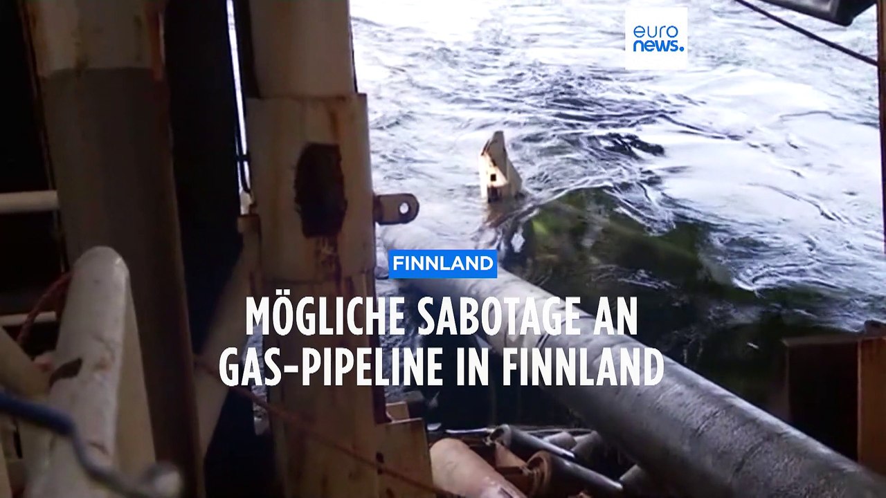Mögliche Sabotage an Gas-Pipeline in neuem Nato-Land Finnland