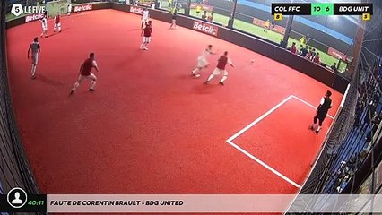 Faute de corentin BRAULT - BDG UNITED