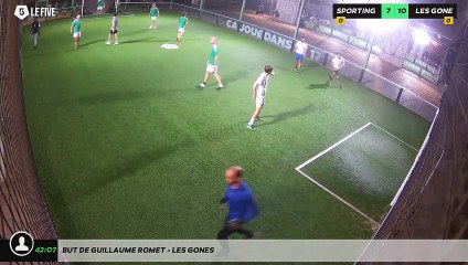 But de Guillaume Romet - LES GONES