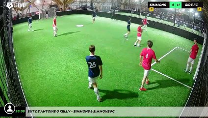 But de Antoine O'KELLY - SIMMONS & SIMMONS FC