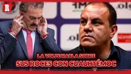 Le preguntan a La Volpe si saludaría a Cuauhtémoc Blanco