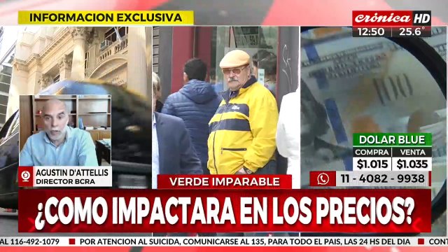 Agustín D'Attellis, director del Banco Central: Milei no sabe de finanzas