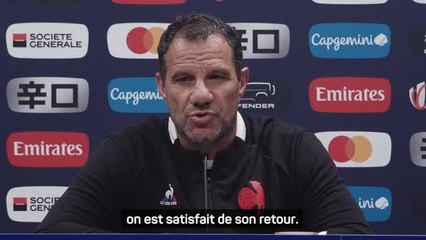 France - Labit : "Pas besoin de faire boxer Dupont pour savoir s’il pourra jouer dimanche !"